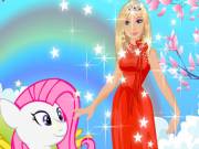 Barbie and Pony Dressup