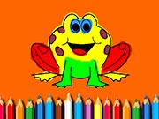 BTS Funny Frog Coloring Book