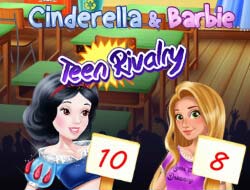 Teenage Rivalry Play Cinderella & Barbie Teen Rivalry on GiaPlay.com