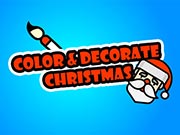 Color and Decorate Christmas