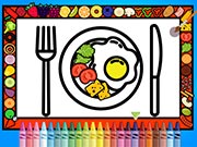 Color and Decorate Dinner Plate