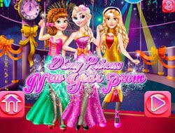 Disney Princess New Year Prom