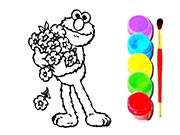 Elmo Coloring Book