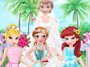 Flower Girls On Elsa's Wedding