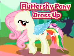 Fluttershy Pony Dress Up