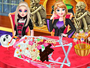 Frozen Sister Halloween Food Cooking