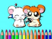 Hamster Coloring Book