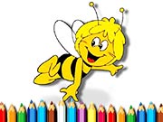 Maja the Bee Coloring Book