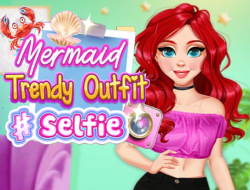 Mermaid Trendy Outfit #Selfie