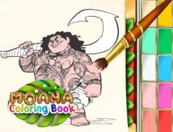 Moana Coloring Book
