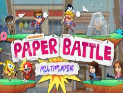 Nickelodeon Paper Battle Multiplayer