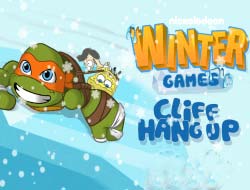 Nickelodeon Winter Games Cliff Hang Up