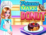 PRINCESS MAKE DONUT COOKING