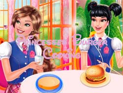 Princesses Burger Cooking