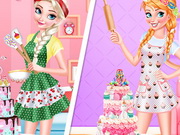 Princesses Cooking Challenge Cake