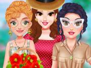 Princesses Cottagecore Dress Up