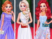 Princesses Evening On Red Carpet