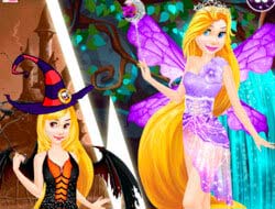 Rapunzel Devil And Angel Dress