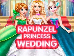 Rapunzel Princess Wedding Dress