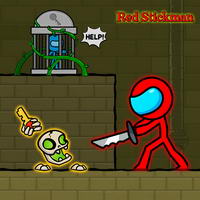 Red Stickman: Fighting Stick