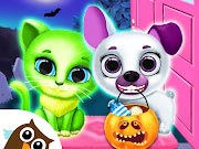 Scary Makeover Halloween Pet Salon