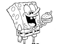 Spongebob: Coloring For Kids