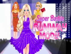 Super Barbie Runway Model