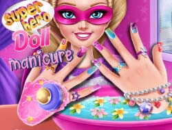 Superhero Doll Manicure