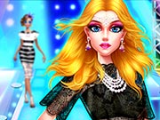 Supermodel Makeover Glam Dress up Make up